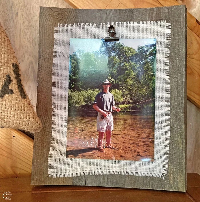 DIY Rustic Picture Frame Rustic Crafts & DIY