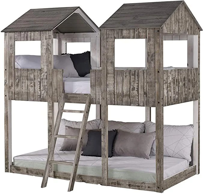 Built In Bunk Bed Ideas Rustic Crafts & DIY