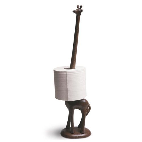Oliadesign® Rustic Cast Iron Giraffe Paper Towel Holder rustictouch