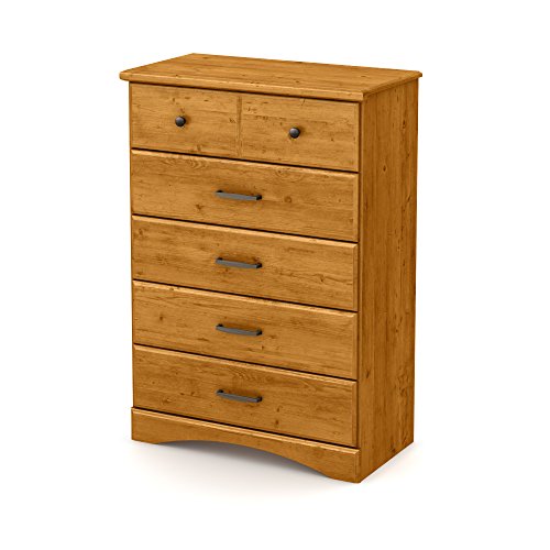 South Shore Furniture Prairie Collection 5Drawer Chest, Country Pine