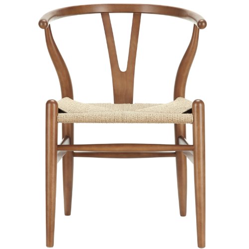 Hans Wegner Amish Walnut Wishbone Y Dining Chair rustictouch
