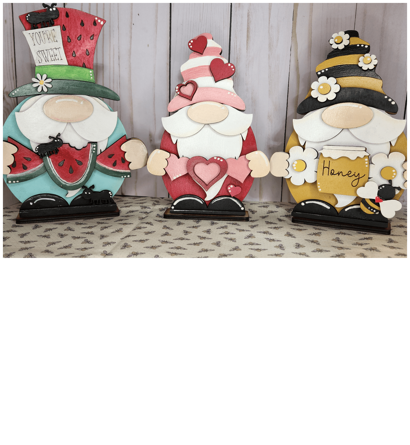 Standing Gnome DIY Paint Kits Rustic307