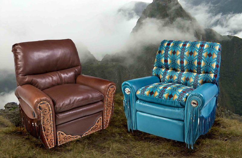The Ultimate Recliner Fully Customizable in Many Leather Colors