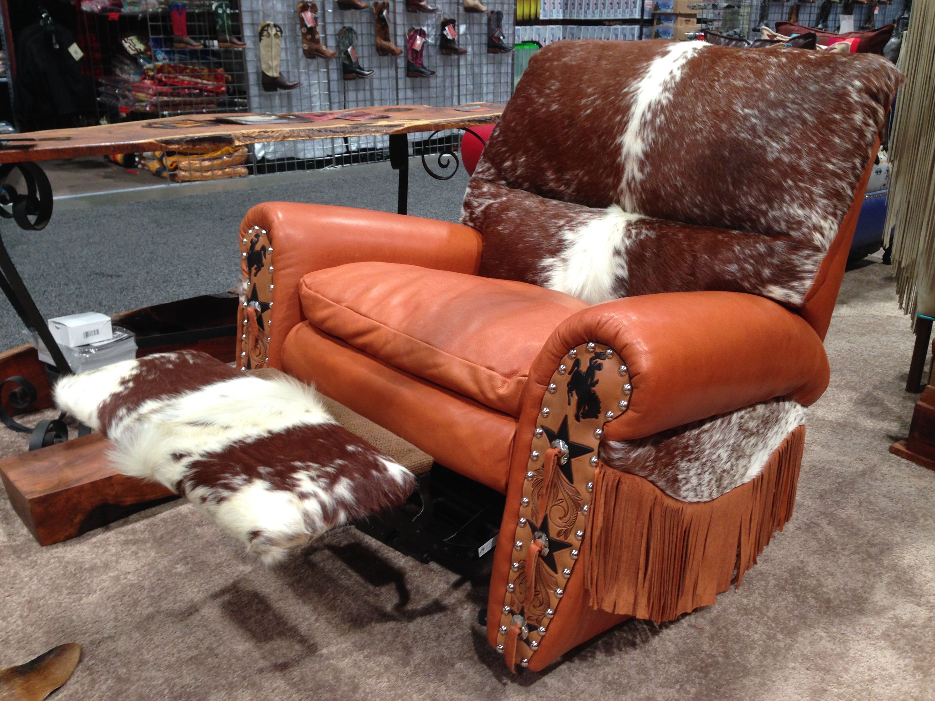 The Ultimate Recliner Leather & Cowhide