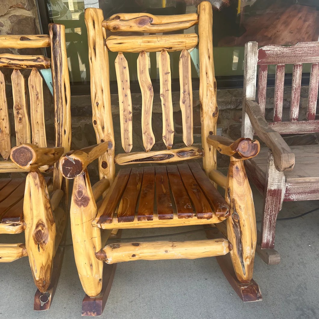King Cedar Rocker Rustic Furniture Depot