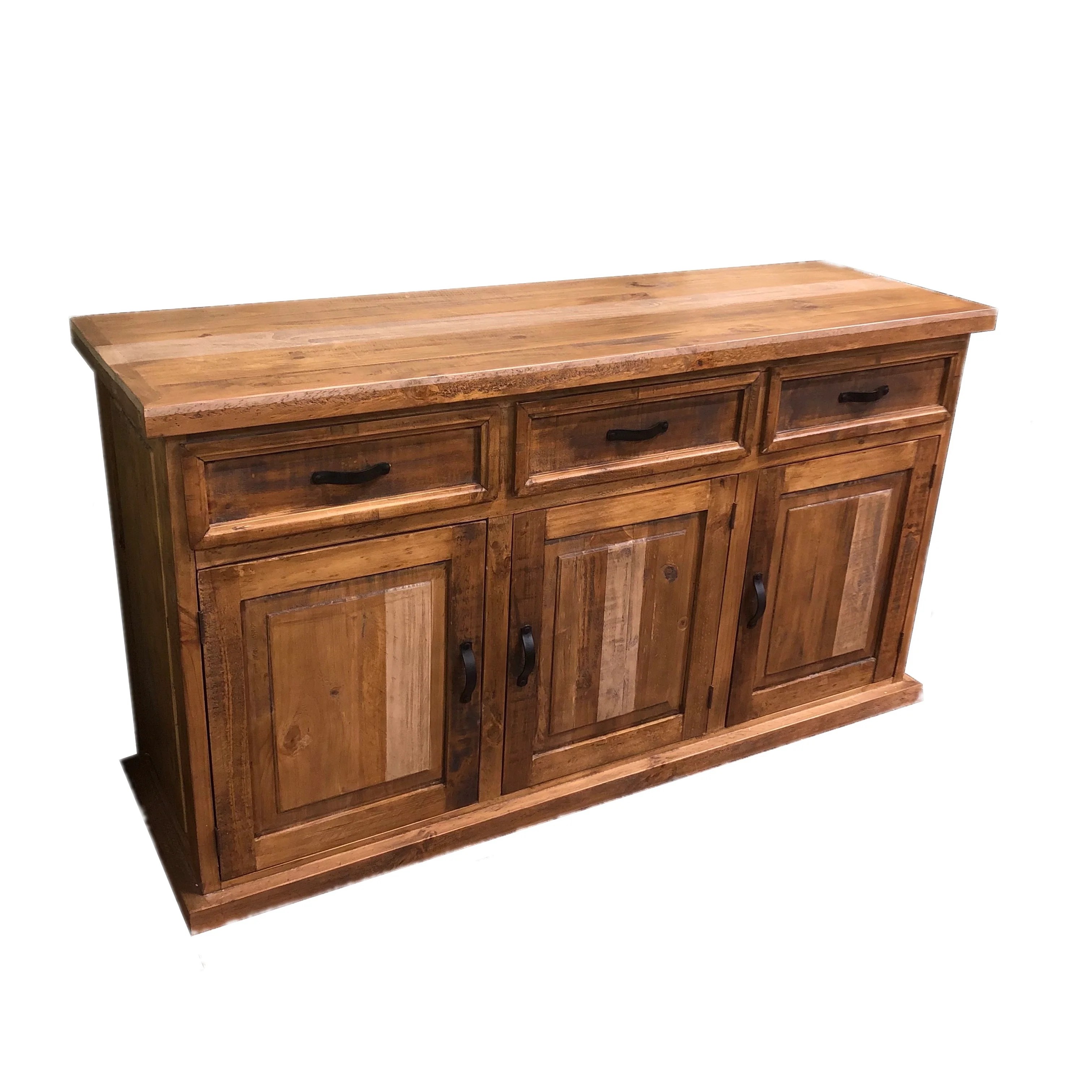 Yellowstone 3 Door Buffet Rustic Furniture Depot