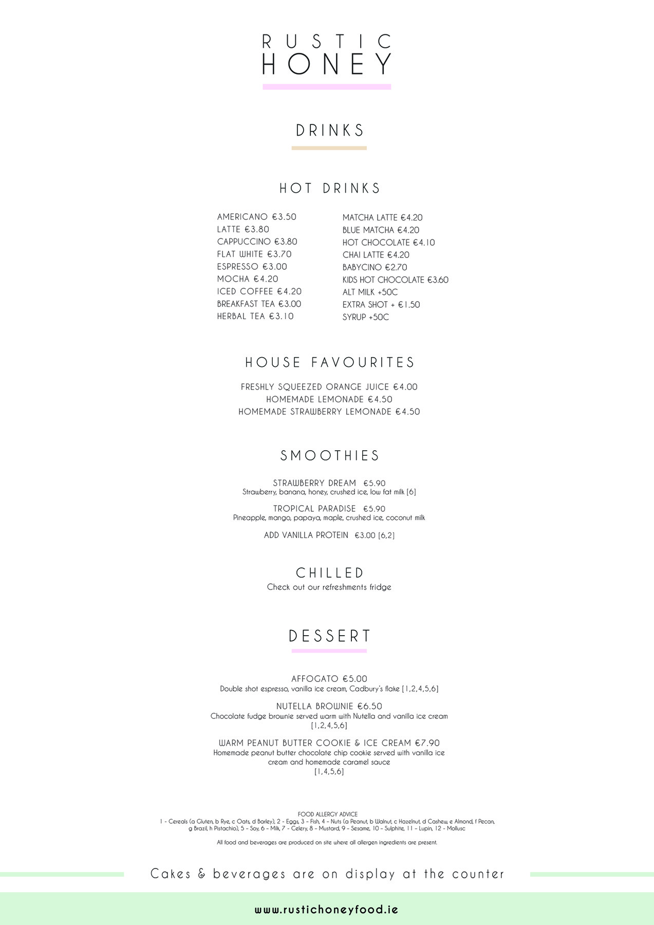 Little Honey & Rustic Honey Café Rustic Honey