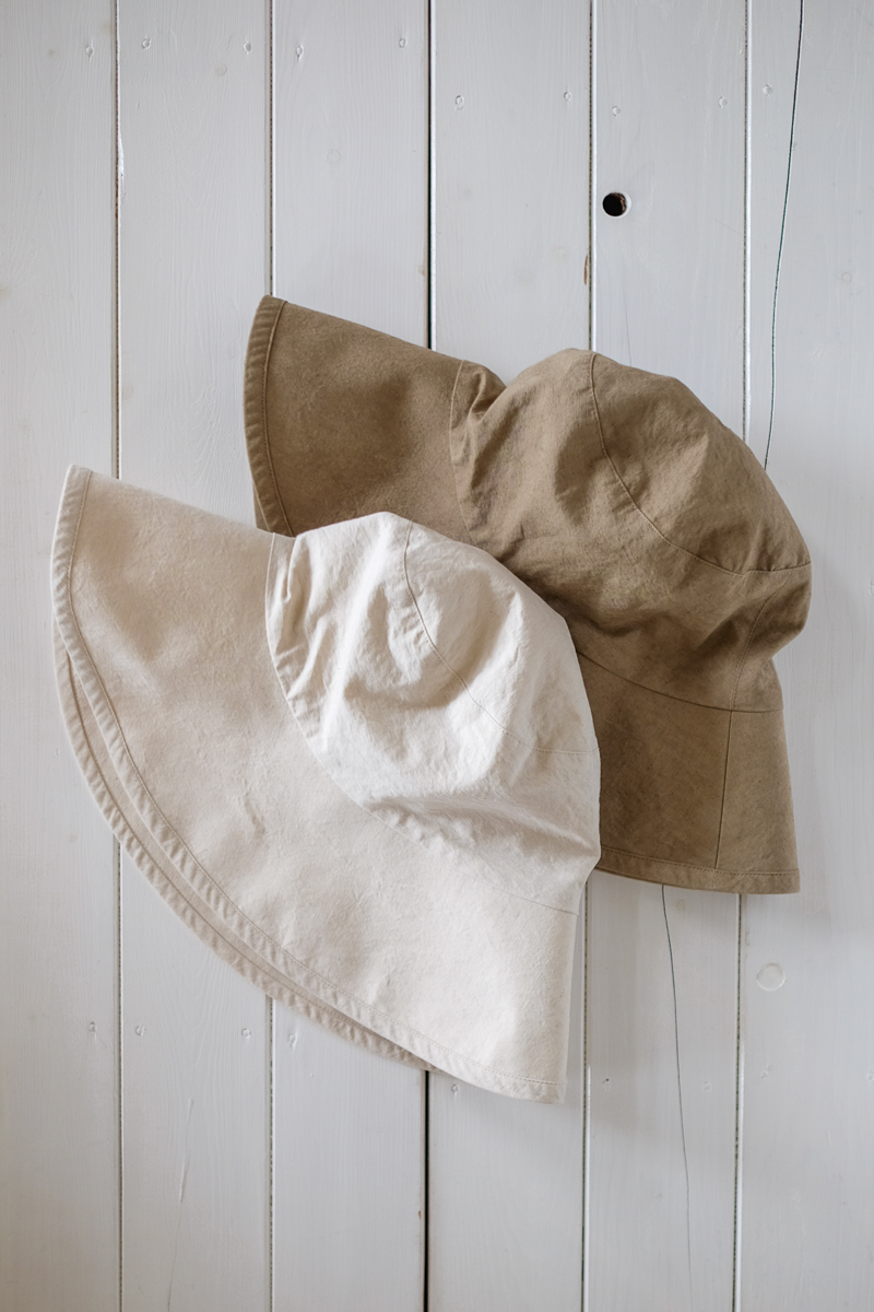 evam eva cotton linen hat、cotton hat RUSTIC HOUSE