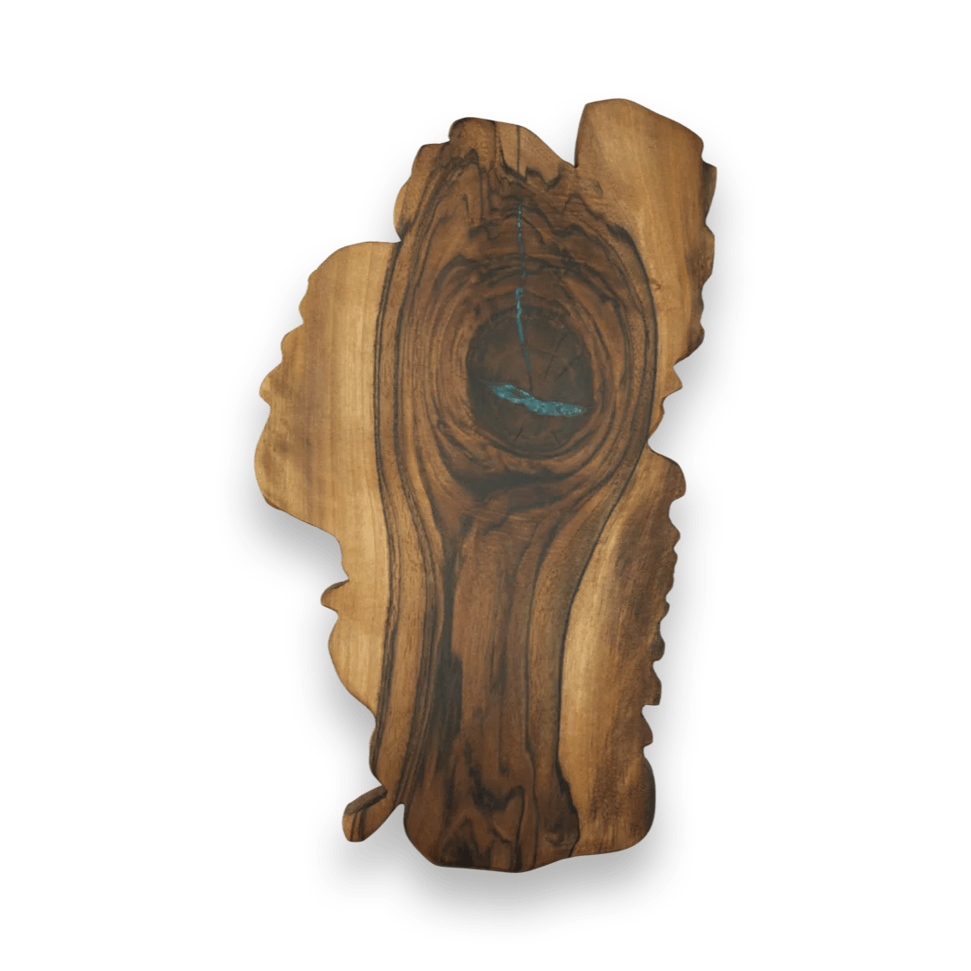 Lake Tahoe Shaped Charcuterie Board & Wall Art Rustic Incline