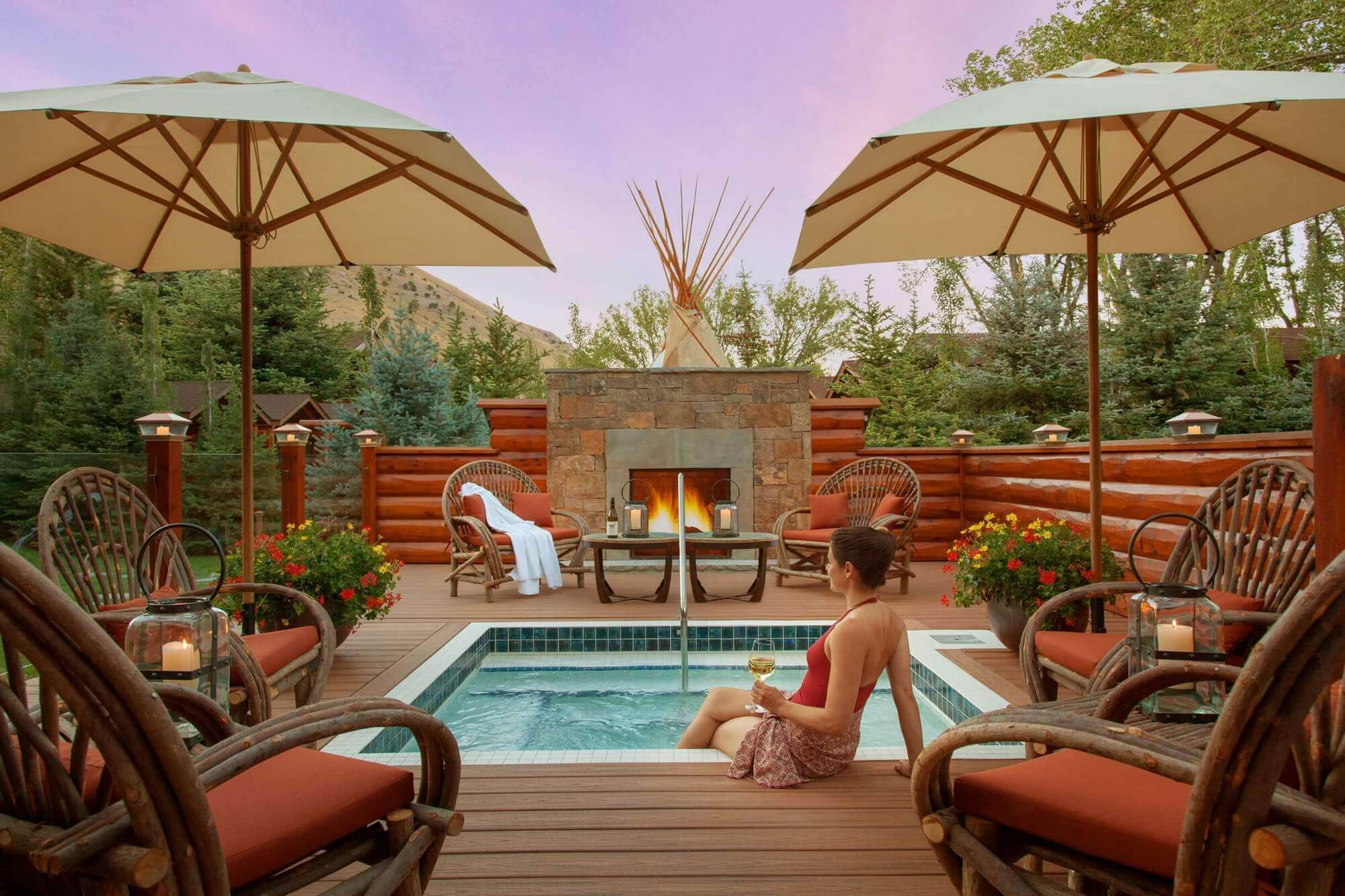 Jackson Hole Spa Resort Rustic Inn Creekside Resort
