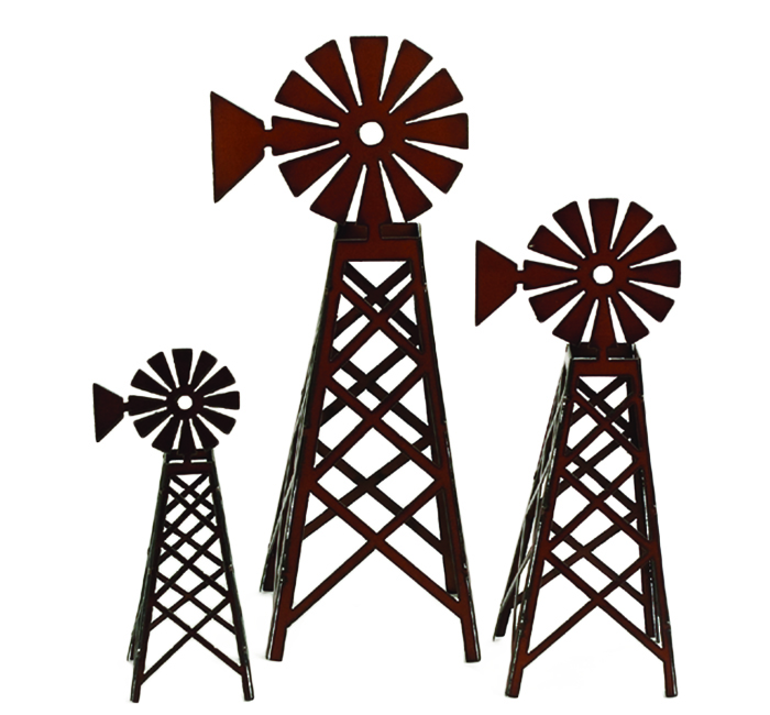 Windmill Yard Art [YAWindmill] Rustic Ironwerks, Rustic Iron decor