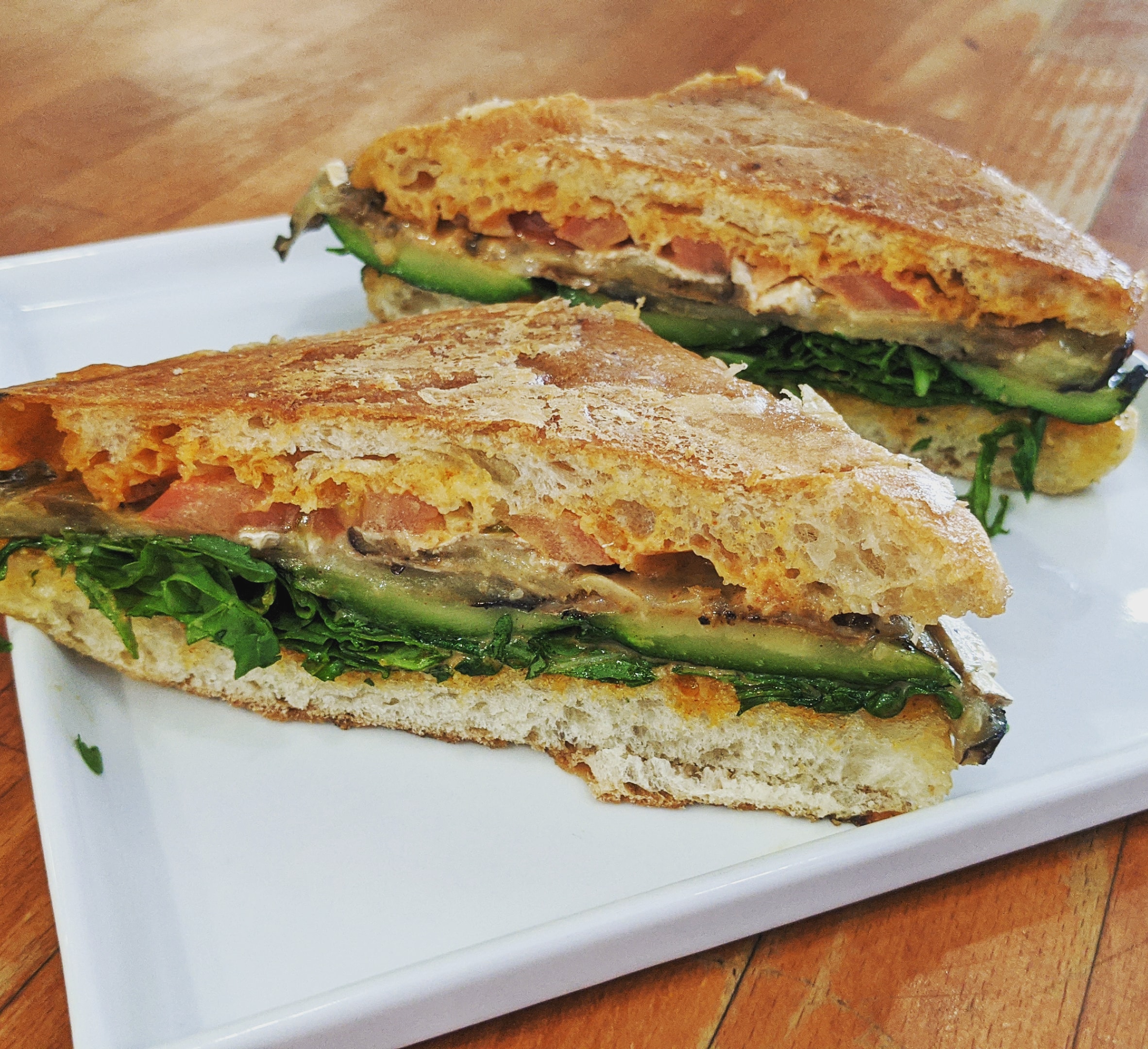 Veggie Panini Rustic Kitchen LA