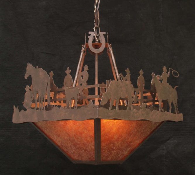 Copper Canyon CL838 Western Chandelier Rustic Lighting and Fans
