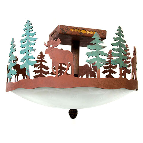 Copper Canyon CL315 Lodge and Cabin Ceiling Light