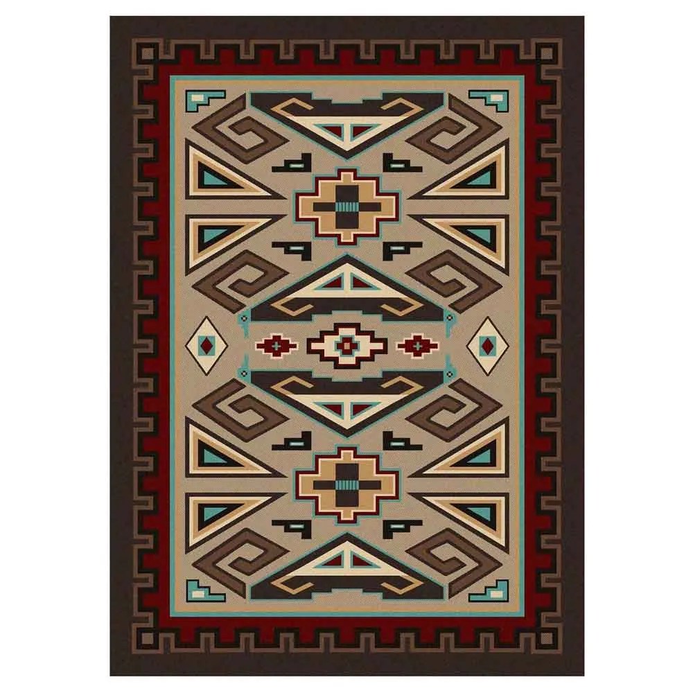 Butte Southwestern Area Rug Rustic & Modern Rustic Log Originals