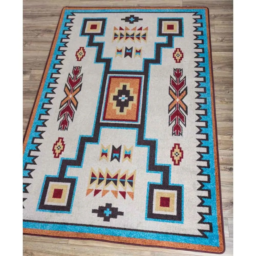 Old Crow Fine Area Rug Rustic Log Originals