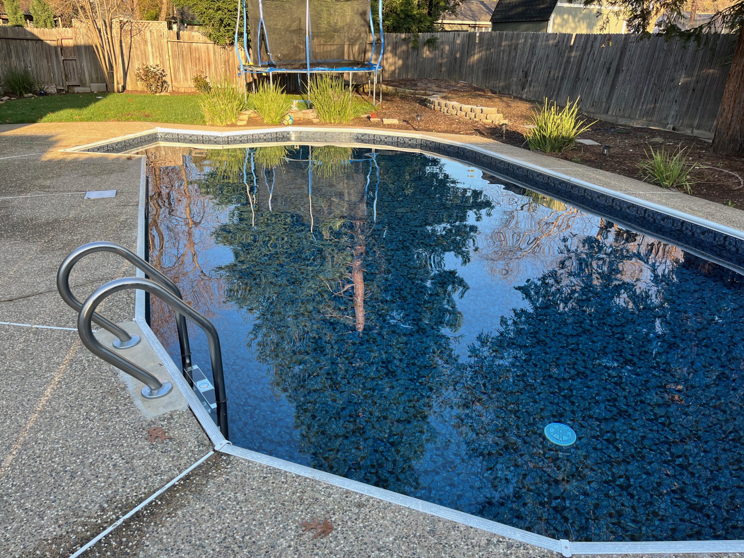 InGround Vinyl Liner Installation Rustic Pools