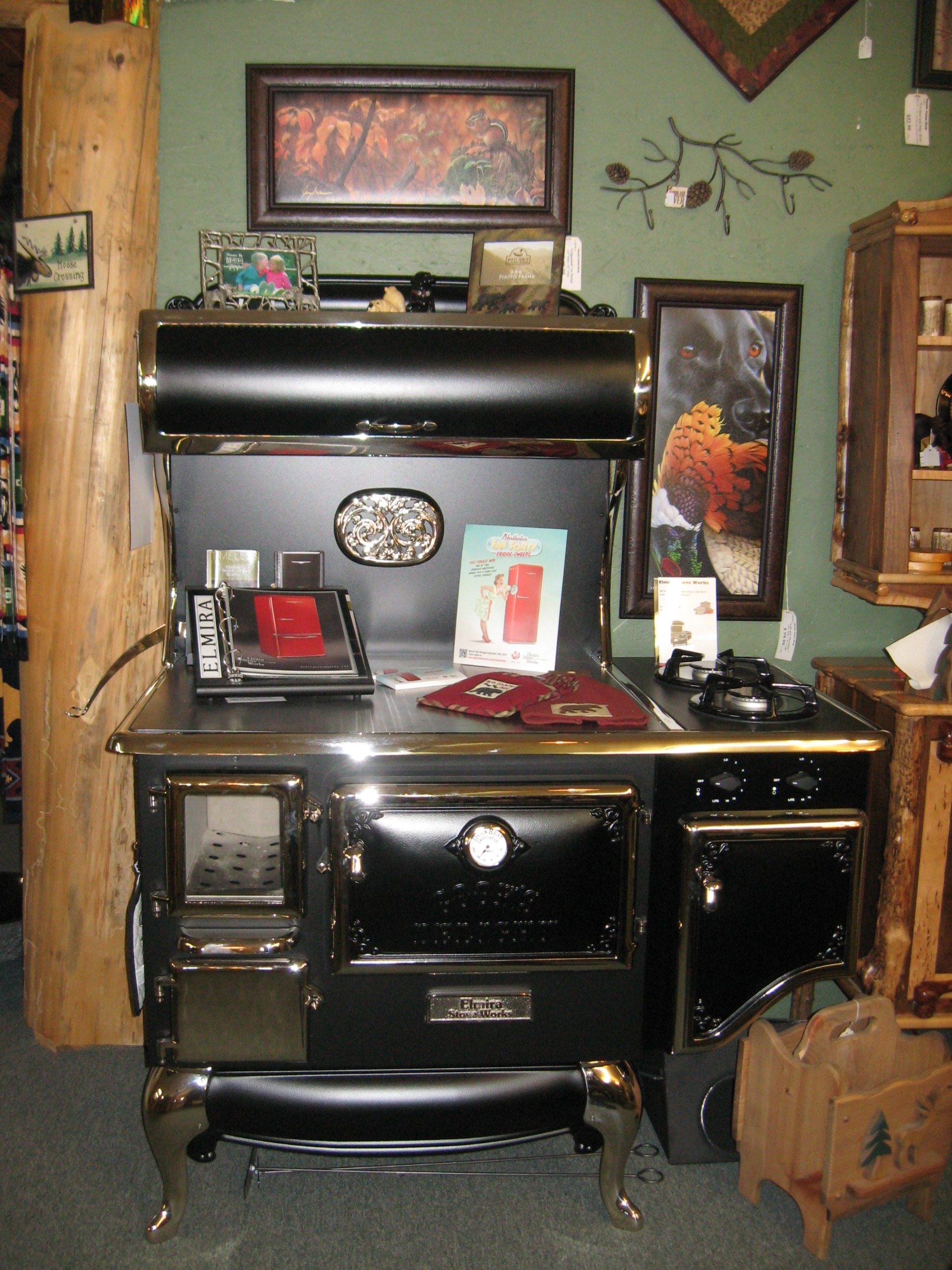 Classic Wood Stove and Oven Ryan's Rustic Railings