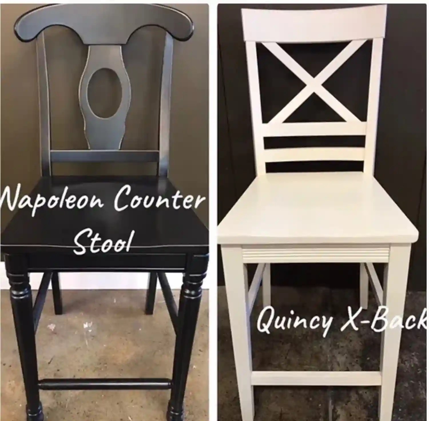 Custom Chairs, Base, and Leg Options Durham, NC Rustic Restorations