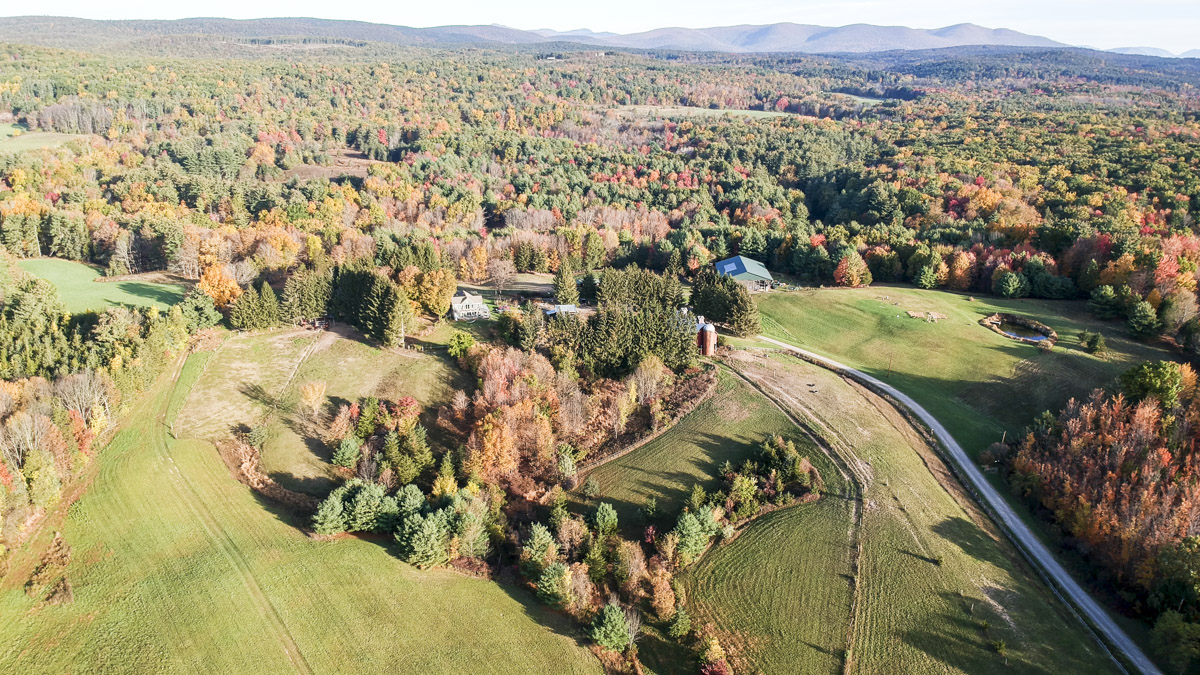 Drone Photos Rustic Wedding Venue Kerhonkson, NY