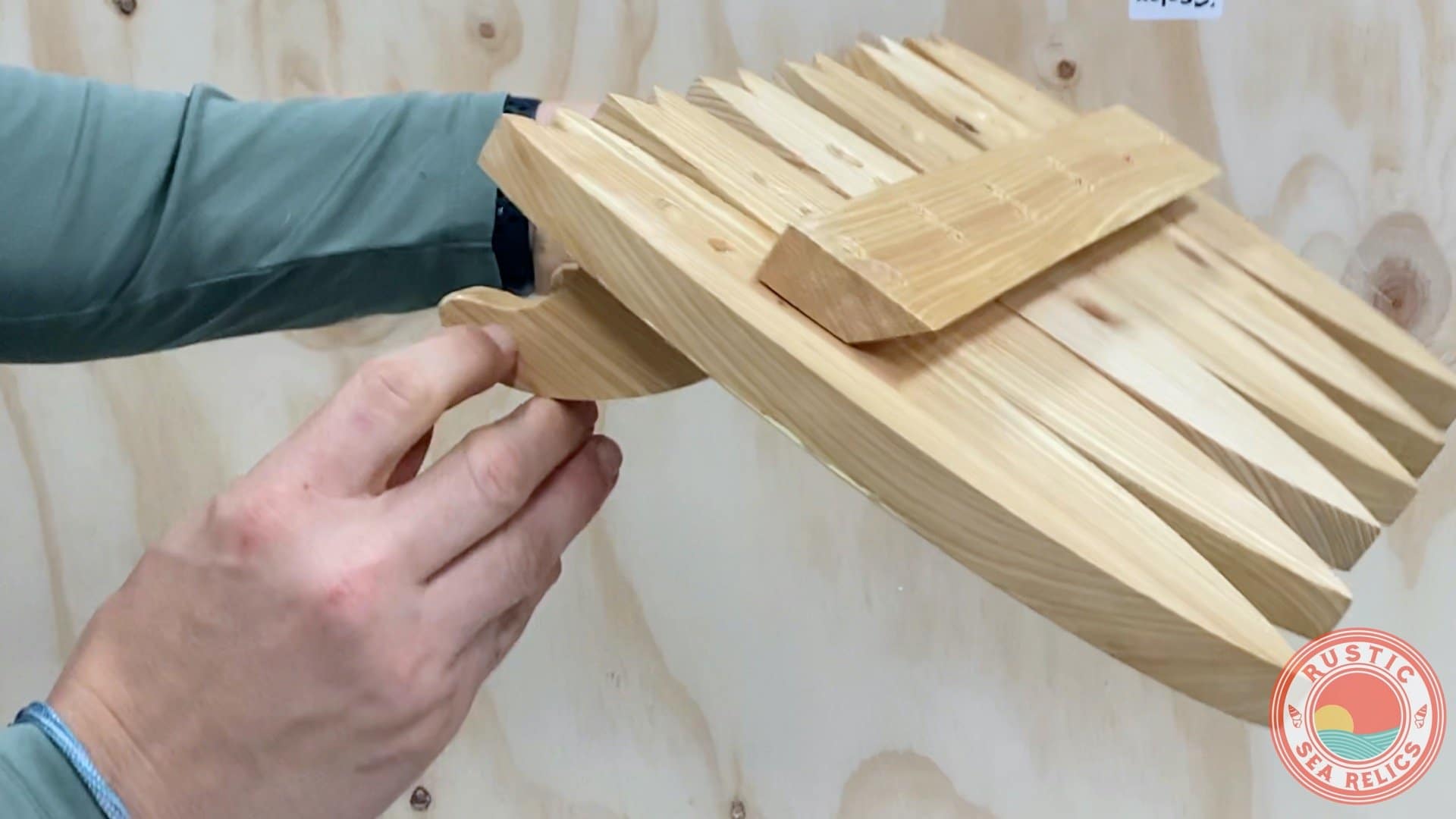 How To Use a French Cleat Wall Hanger Rustic Sea Relics