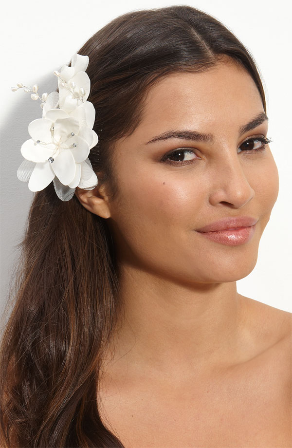 Flower Hair Accessories Rustic Wedding Chic