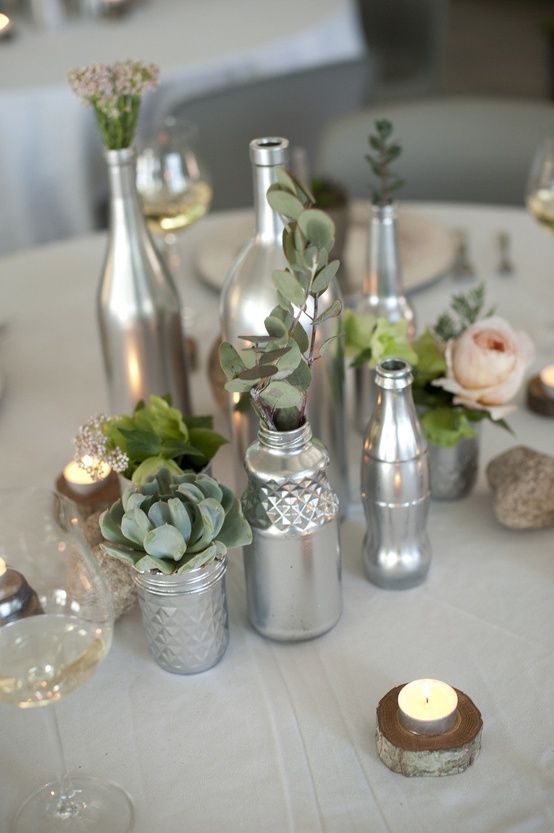 15 Silver Wedding Ideas Rustic Wedding Chic