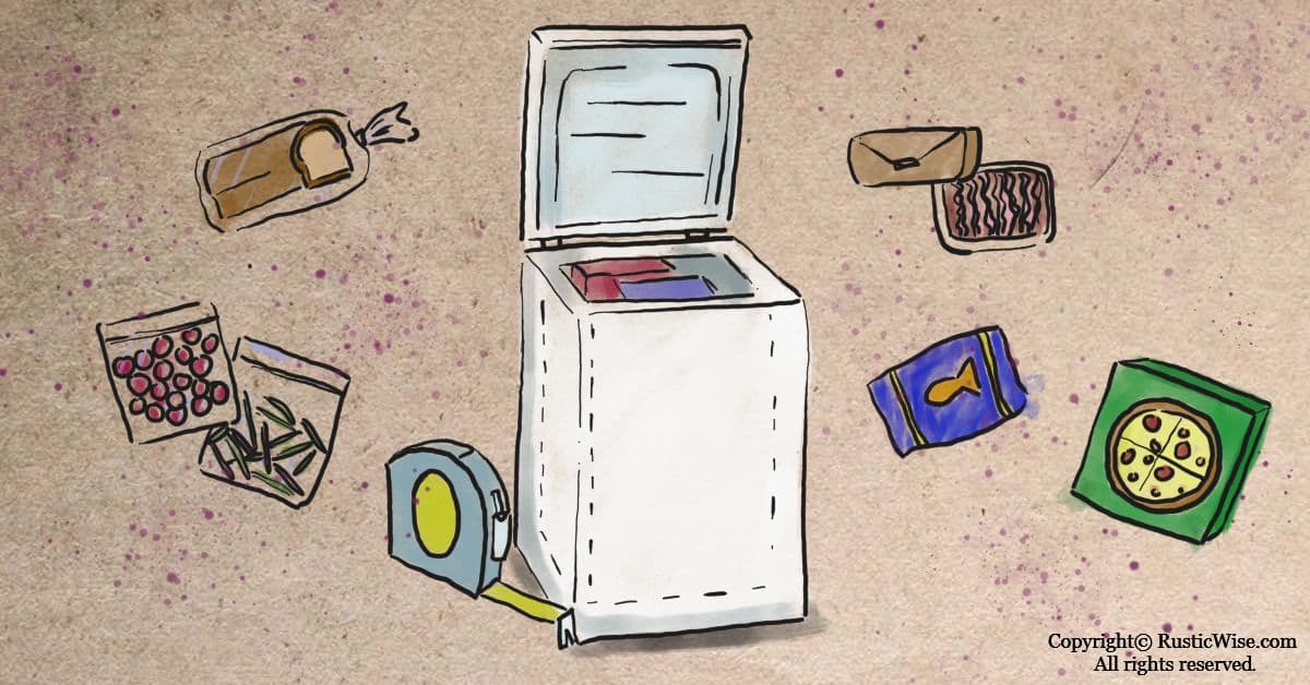 How Much Will a 15 Cubic Foot Freezer Hold? RusticWise