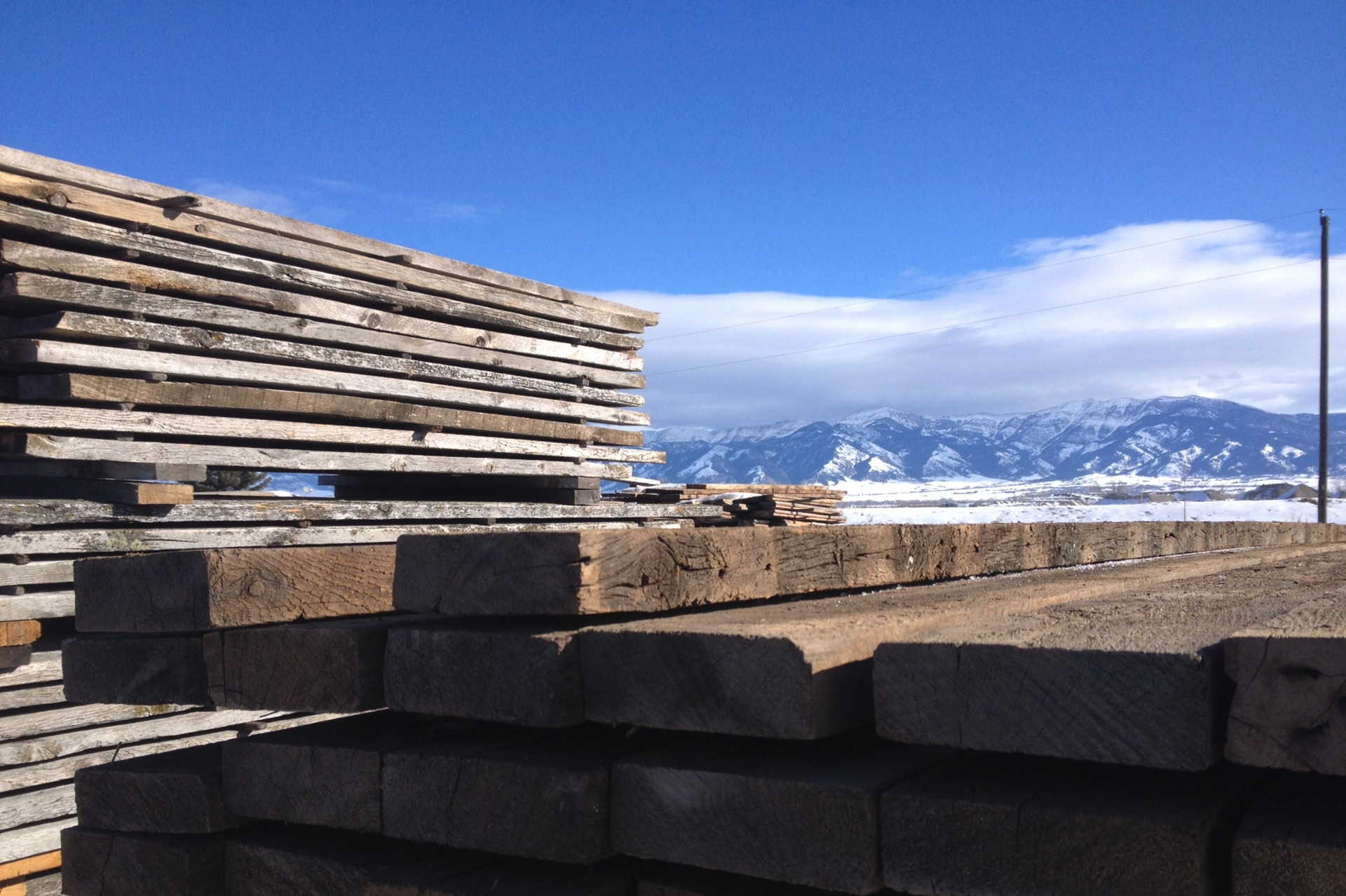 Reclaimed Wood Great Falls Mt at Paul Heredia blog