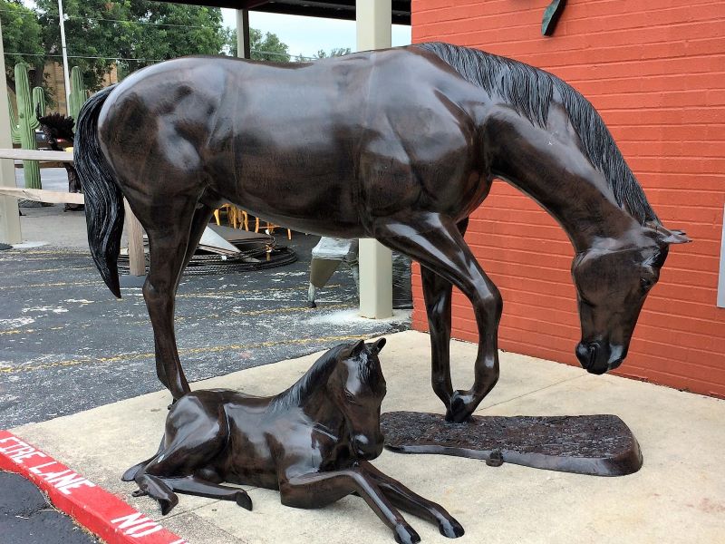 Aluminum Statues & Rustic Patio Furniture Rustler's Junction