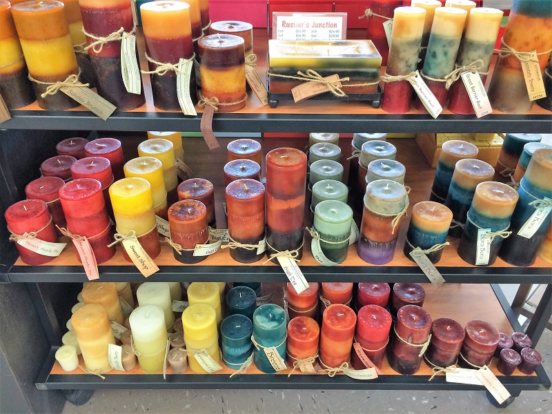 Round Candles Rustler's Junction