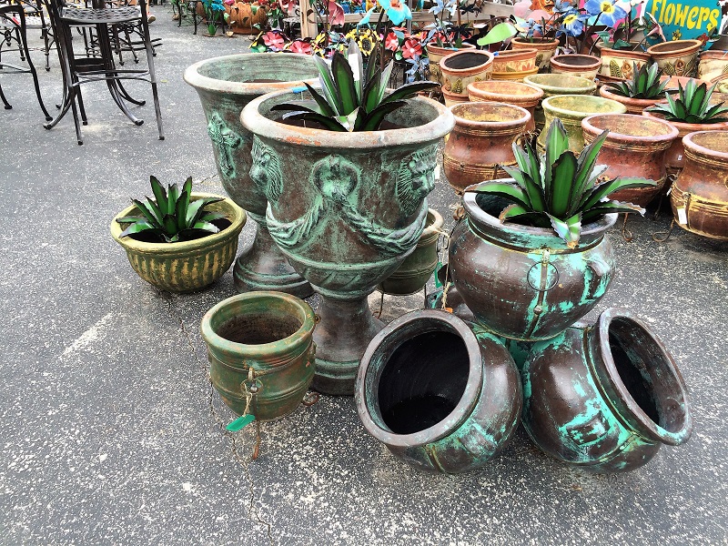 Mexican Clay Garden Statues Garden Design Ideas