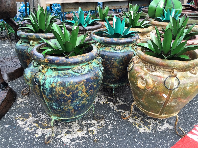 Metal Yard Decorations, Pottery, Windchimes & Weathervanes Rustler's