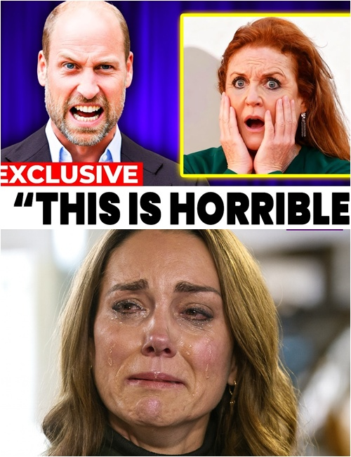 1 MINUTE AGO Prince William GOES NUTS As They FOUND This In Sarah