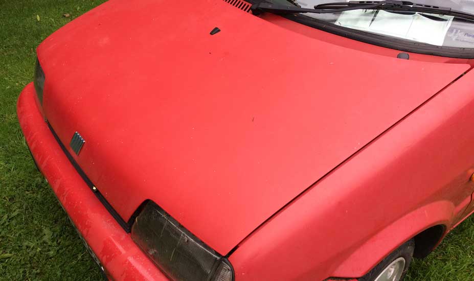 Restore Red Car Paint LIke new