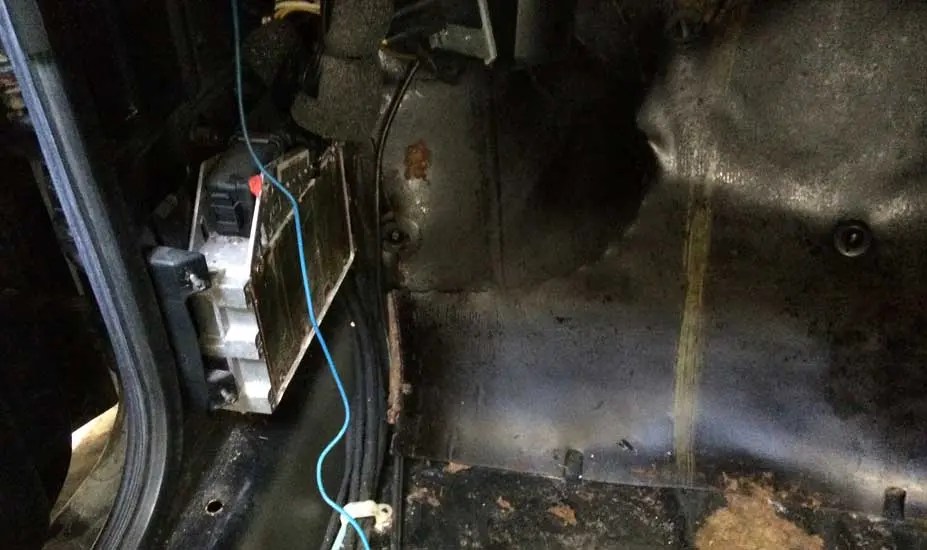 Car Floor Wet Under Mat (Top 5 Causes)