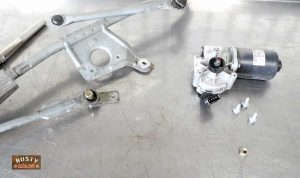 How To Replace Windshield Wiper Motor - Picture guide - Rustyautos.com