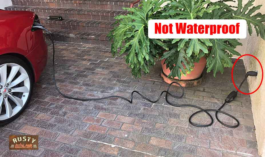 Charge Tesla in The Rain? Read this first! - Rustyautos.com