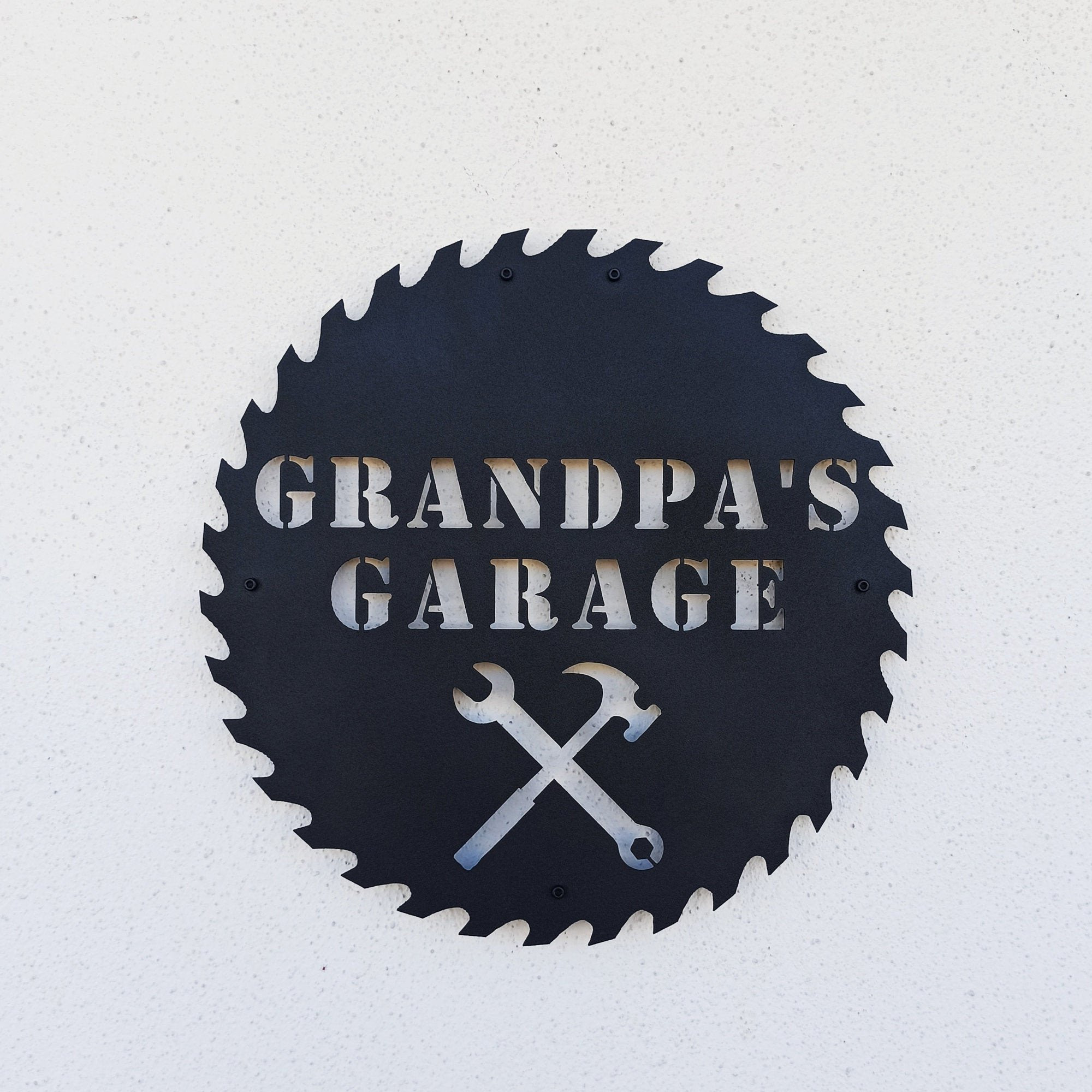 Woodworkers Garage Laser Cut Metal Signs Rustypod Store