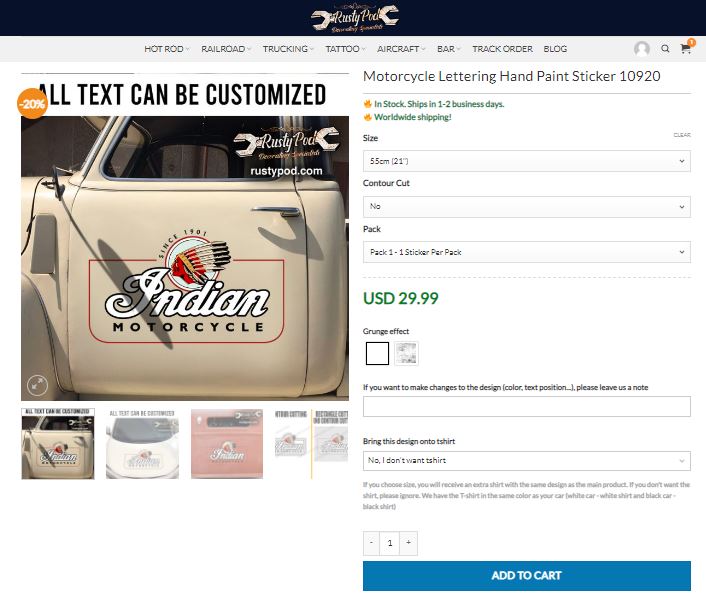 Where to Buy Vinyl Letters for Signs Rustypod Store