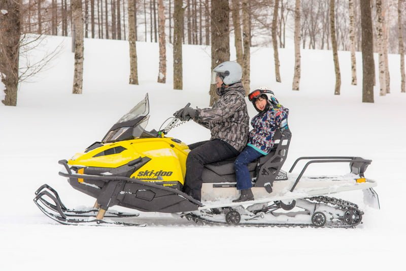 スノーモービル 北海道 ルスツリゾート
