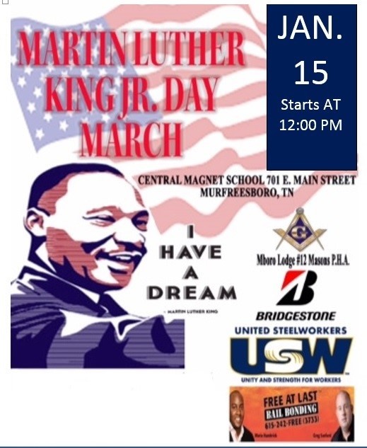 Annual Dr. Martin Luther King Jr. Day March Rutherford Source