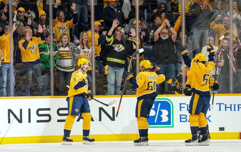 The Predators Win Two Home Games Last Week and Make a Trade