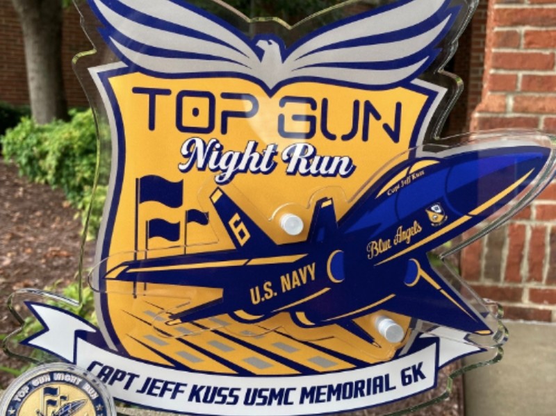 Smyrna Top Gun Night Run Raises Money for Memorial Maintenance