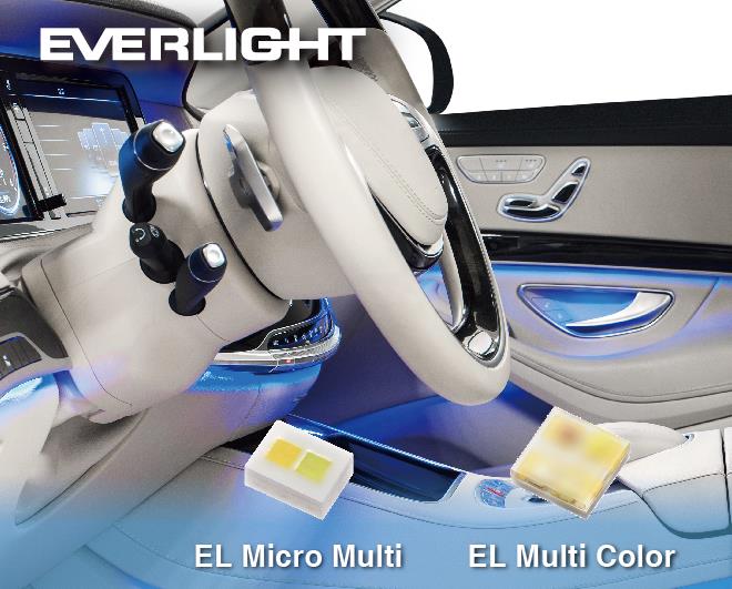 Automotive EVERLIGHT Electronics launches two EL Multi Color LED