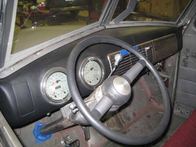 Photo Gallery 1950 Chevy Truck Complete Build Dash and vents.
