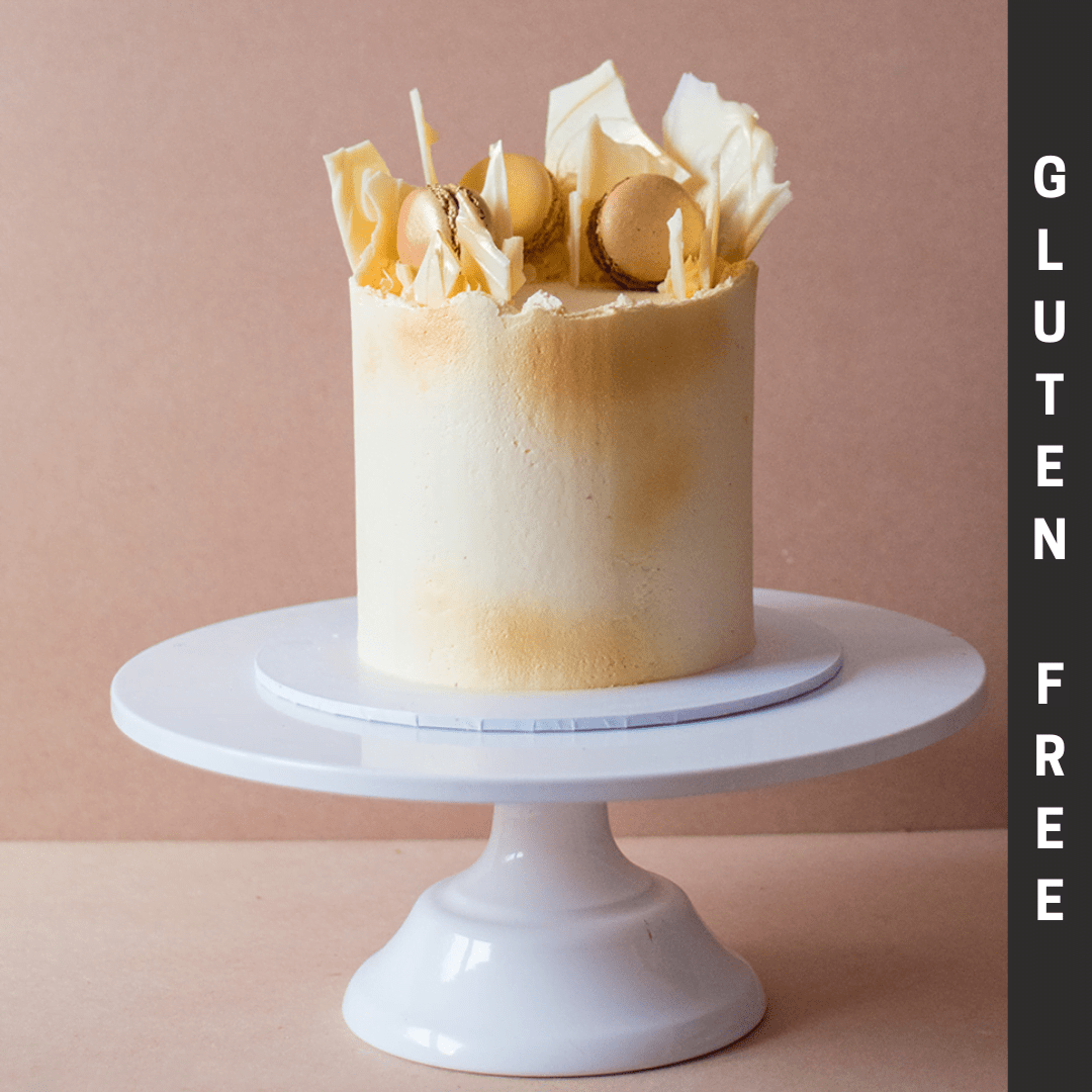 White Chocolate Gluten Free Cake Order Online For Contactless Delivery