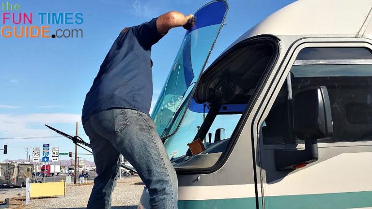 Got A Cracked WIndshield? Here's What I've Learned About RV Windshield