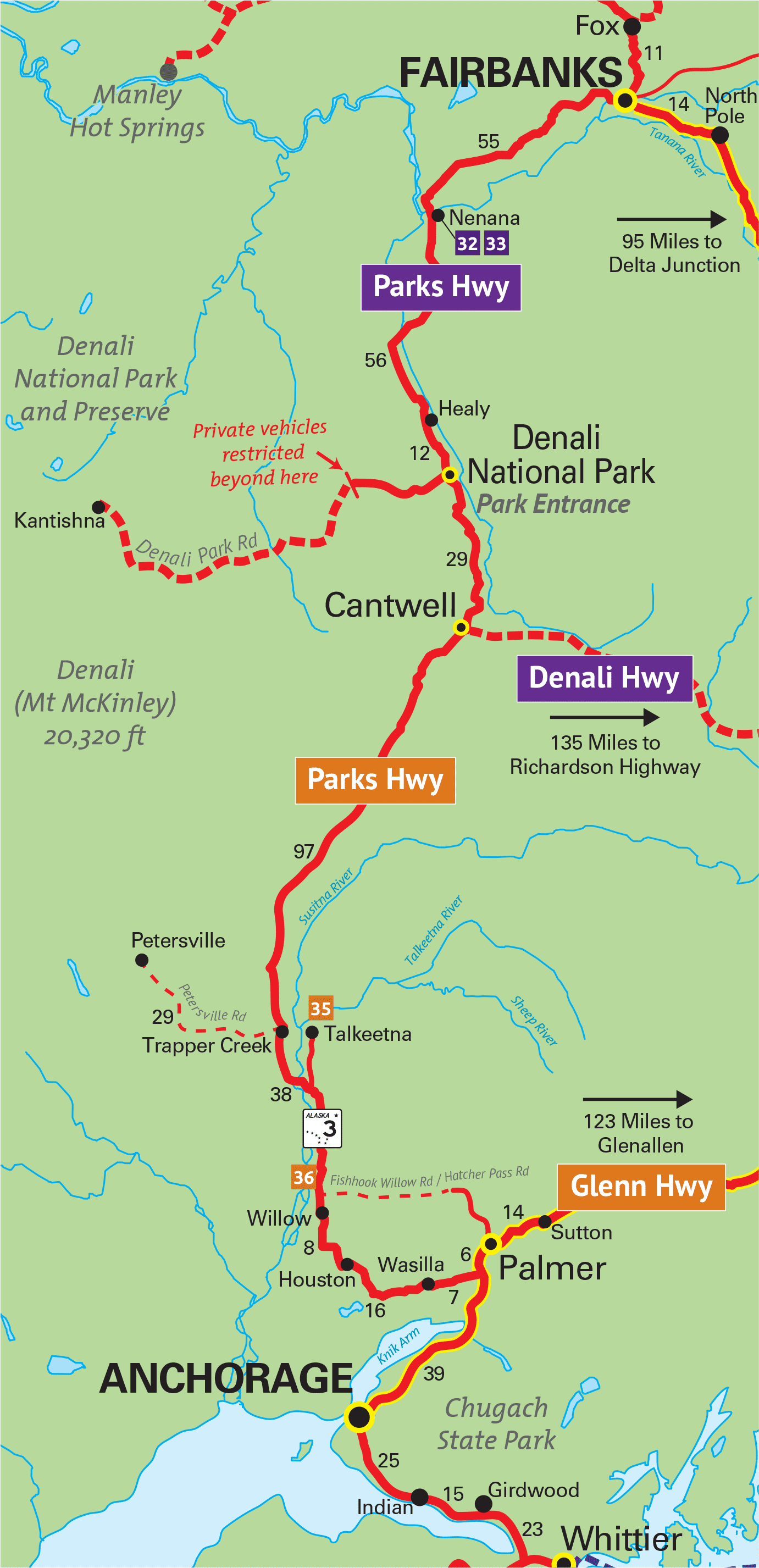 Parks Highway RV Alaska