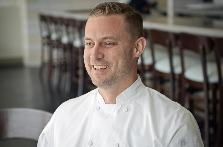Top Chef Brian Voltaggio hosting three course meal at Willow Lawn
